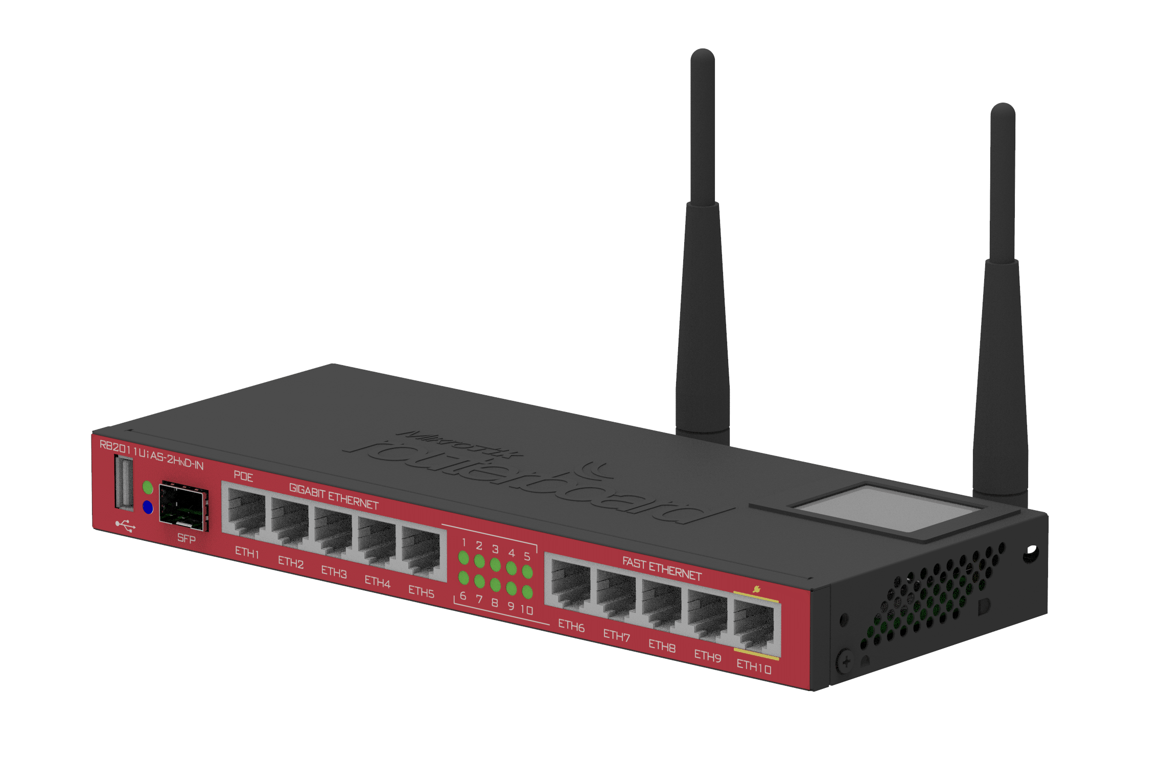 Mikrotik RB2011UiAS-2HnD-IN 2 Antenna Gigabit Ethernet Router
