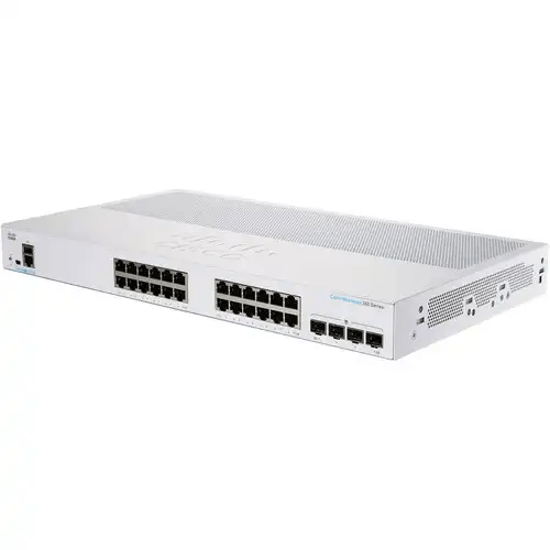 Cisco CBS350-24P-4X-EU 24 Port Gigabit PoE+ Managed Switch