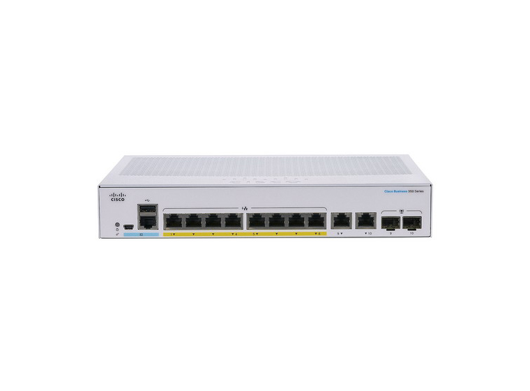 Cisco CBS350-8P-E-2G-EU 8-Port Gigabit POE Managed Switch
