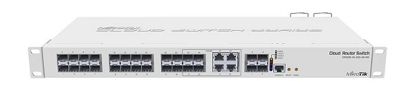 MIKROTIK  SWITCH  CRS328-4C-20S-4S+RM 28 Port Dual Boot Switch