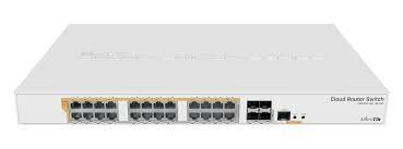 MIKROTIK  SWITCH  CRS328-4C-20S-4S+RM 28 Port Dual Boot Switch