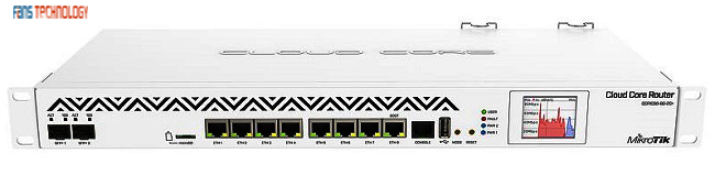 Mikrotik CCR1036-8G-2S+ 10G 1U Rackmount 8 Port Gigabit Ethernet Router